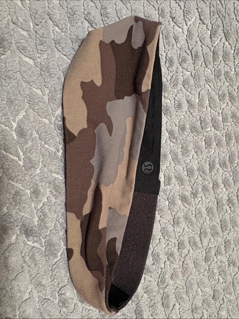 lululemon athletica Camouflage Stretch Headband - Brown/Black/Gray